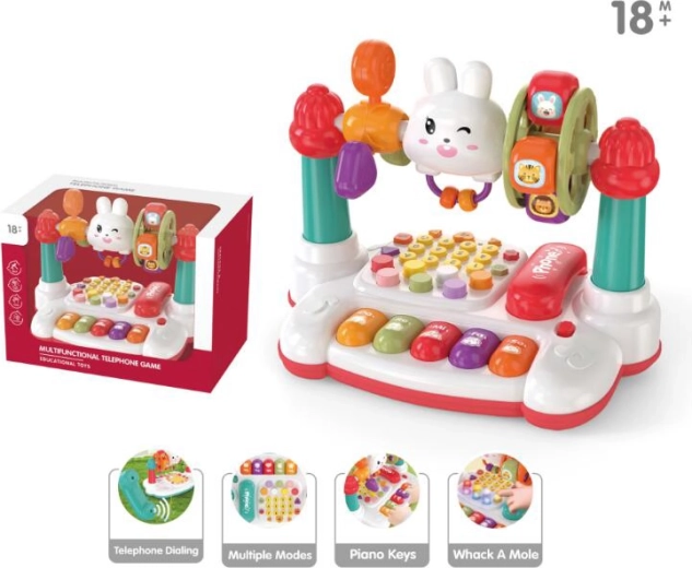 Hochet pour enfants en forme de téléphone