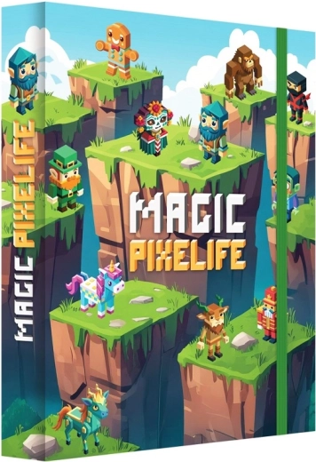 Boîte pour cahiers A4 jumbo max Magic Pixelife