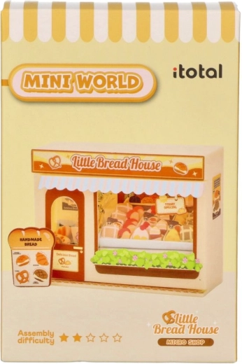 i-Total mini diorama DIY boulangerie mini world