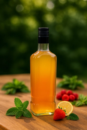 Idéale pour sirops, jus et spiritueux