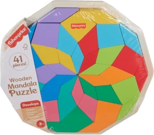 Puzzle en bois Mandala Fisher-Price
