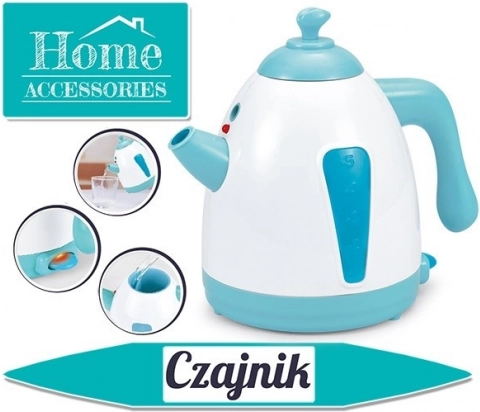 Bouilloire électrique pour enfants avec lumière, vapeur et son