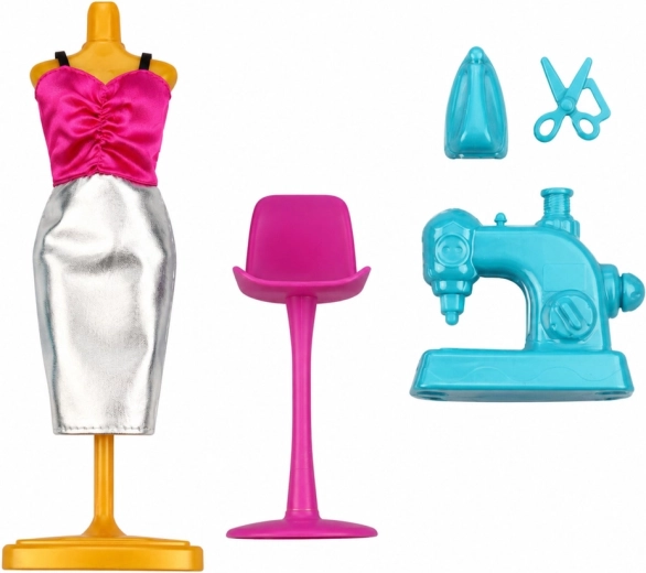 Accessoires pour jouer à la couture et au stylisme