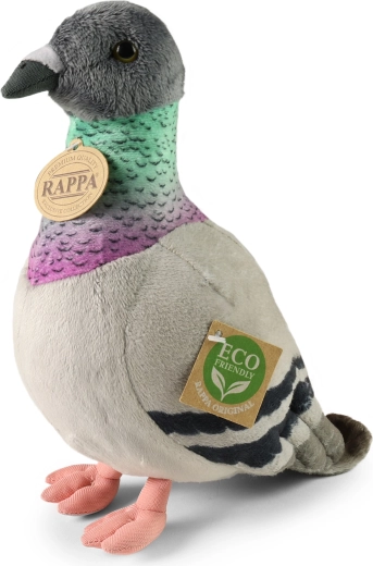 Pigeon en peluche Rappa éco-responsable 24 cm
