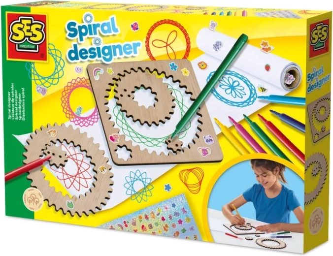 Gabarits en bois pour motifs en spirale
