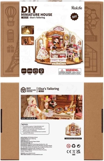 Coffret cadeau avec notice