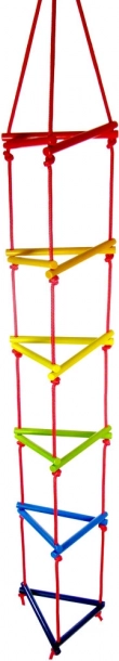 Hess échelle de corde triangulaire pour enfants, 6 barreaux