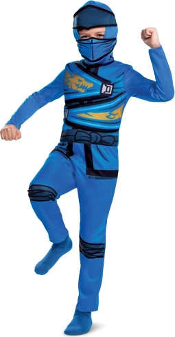 Déguisement Lego Ninjago Jay pour enfants 4–6 ans