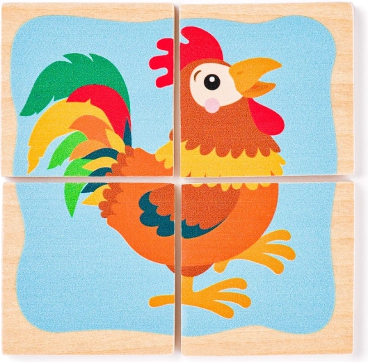 4 adorables motifs d’animaux domestiques