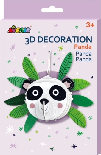 Décoration 3D panda