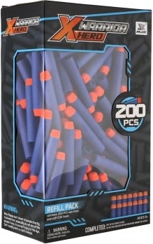 Fléchettes en mousse de rechange pour blasters, 200 pièces