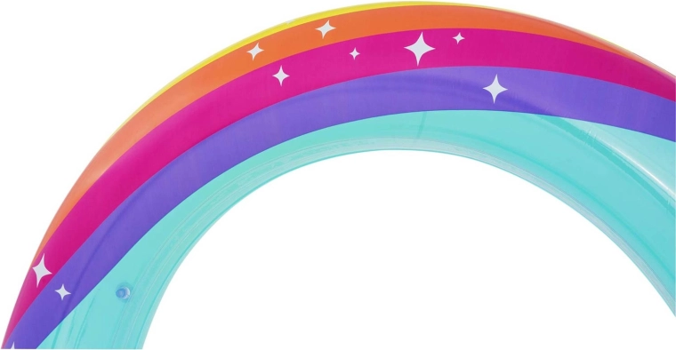 Design coloré aux couleurs de l’arc-en-ciel