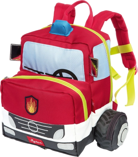 Sac à dos enfant Sigikid camion de pompiers