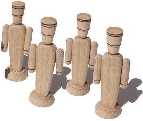 Ceeda Cavity soldat en bois