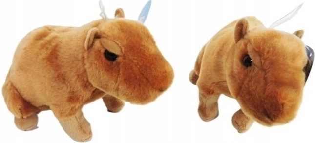 Ziki capybara en peluche 14 cm - 1 pièce