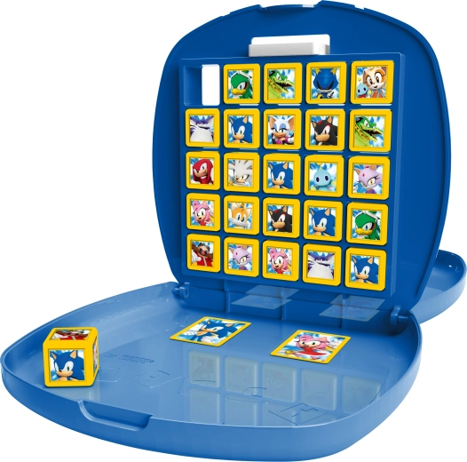 Cubes colorés avec les héros de SONIC