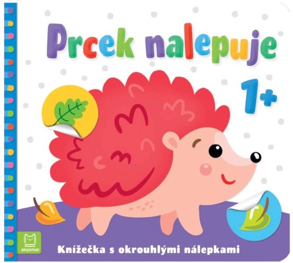 Le petit colle 1+ – livre d’autocollants avec autocollants ronds