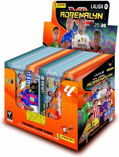 Panini La Liga EA Sports 2025-26 cartes de collection display de 50 pochettes