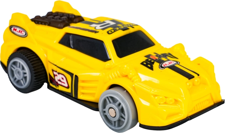 Voiture rapide avec éclairage