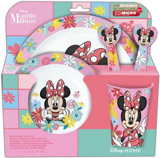 Set de table en plastique MINNIE, 5 pièces