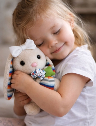 Peluche douce et finition soignée