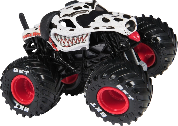 Carrosserie en métal au design dalmatien