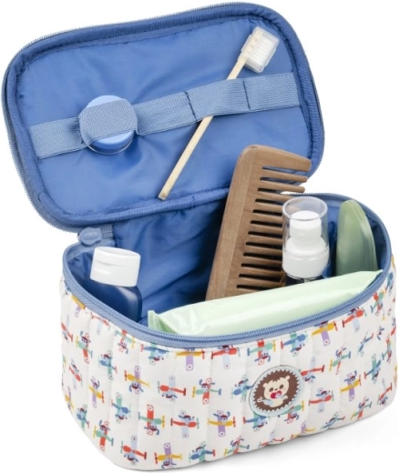 Lilliputiens trousse de toilette enfant chien Jules, bleu
