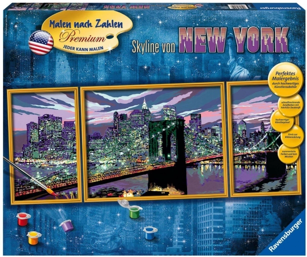 Ravensburger CreArt panorama New York – peinture par numéros