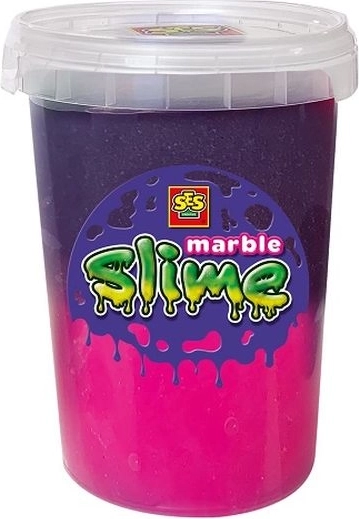 SES Slime marbré rose-violet 200 g