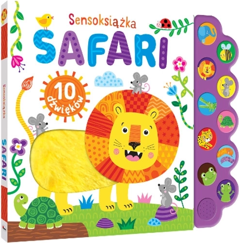 Livre sensoriel Safari