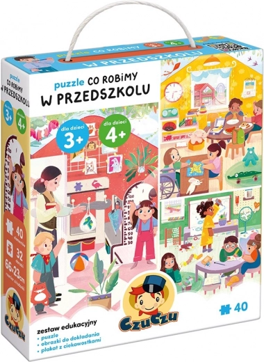 Puzzle Que faisons-nous à la maternelle