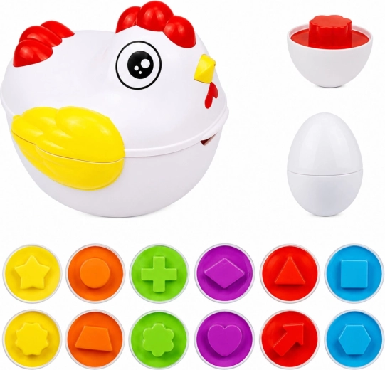 La poule comme boîte de rangement