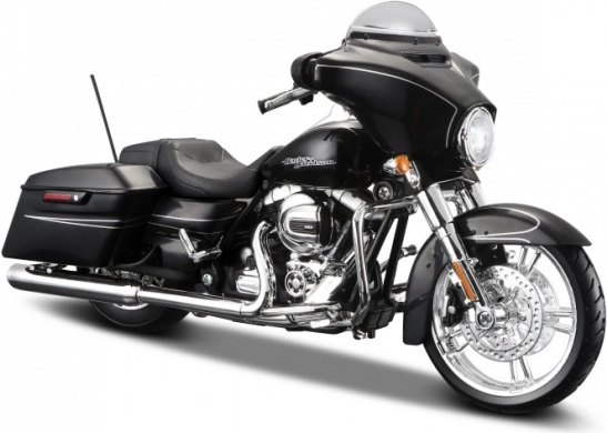 Modèle réduit en métal de moto HD 2015 Street Glide Special 1/12