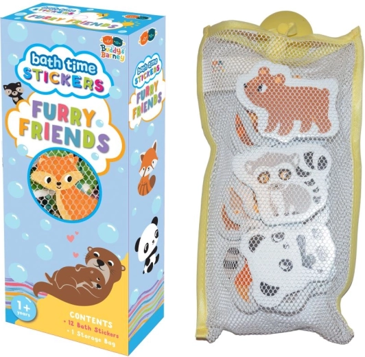 Buddy & Barney autocollants de bain – les poilus