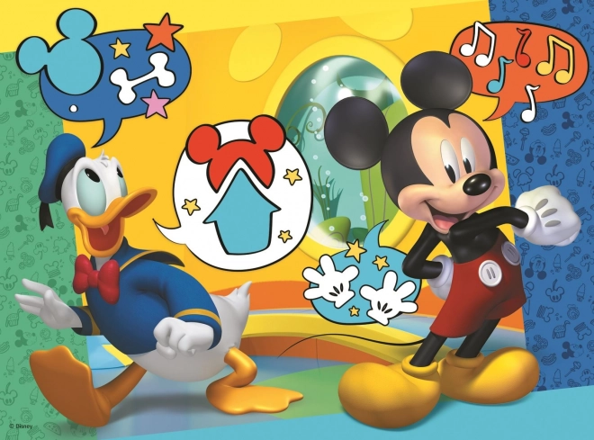 Puzzle 30 pièces - Mickey Mouse et la Maison Joyeuse Trefl