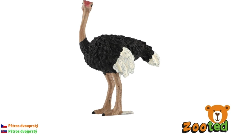 Figurine d’autruche d’Afrique 11 cm