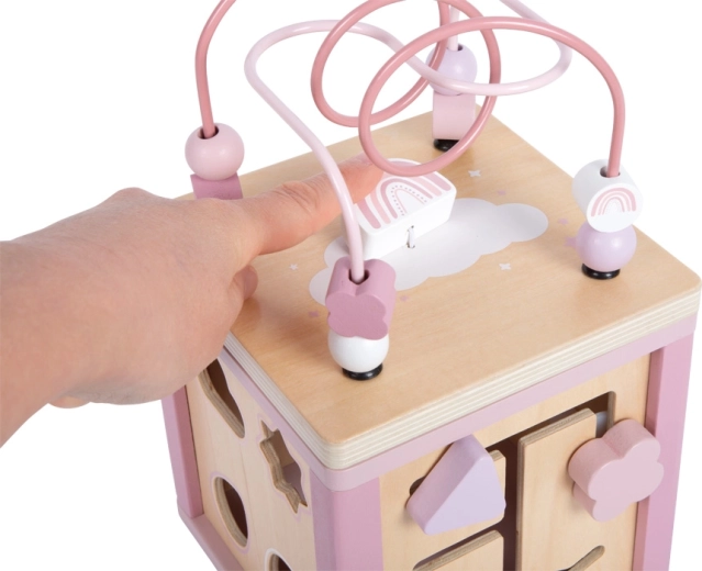 Labyrinthe de perles pour les petites mains