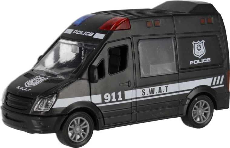 Fourgon de police SWAT – action et ordre