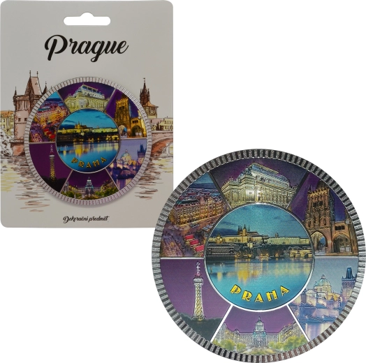 Magnet Prague – souvenir éducatif coloré pour enfants