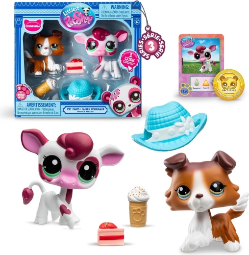 Hasbro Littlest Pet Shop Cowabunga – ensemble de figurines et accessoires