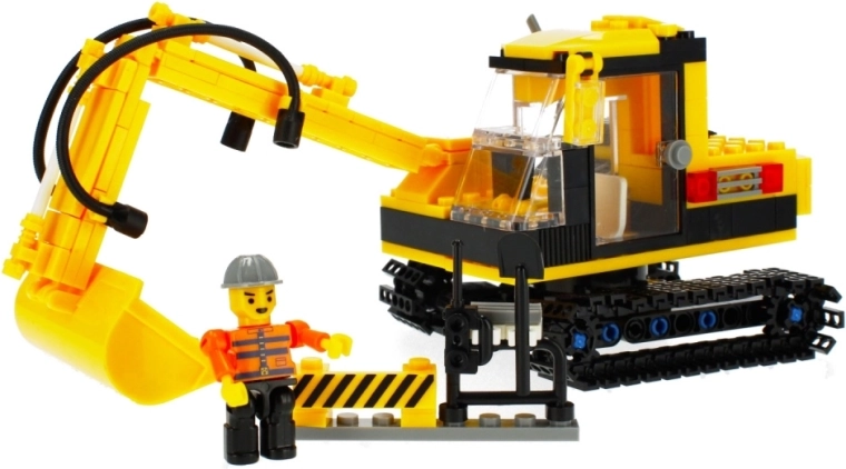 Figurine et accessoires de chantier