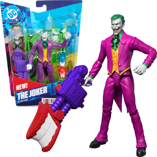 Mattel DC Comics figurine Joker 17 cm avec accessoires