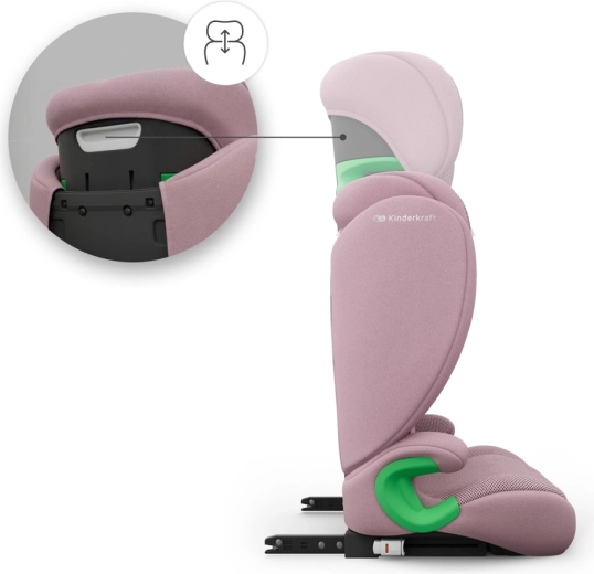 Installation rapide et stable avec ISOFIX
