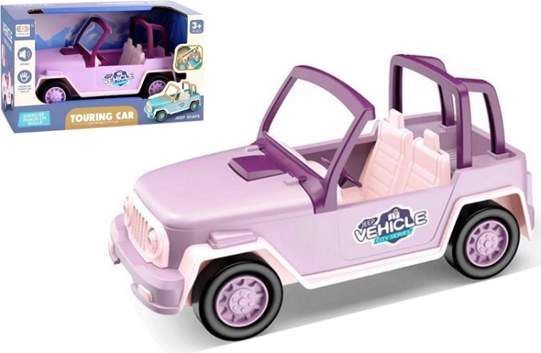 Voiture pour poupées avec effets sonores
