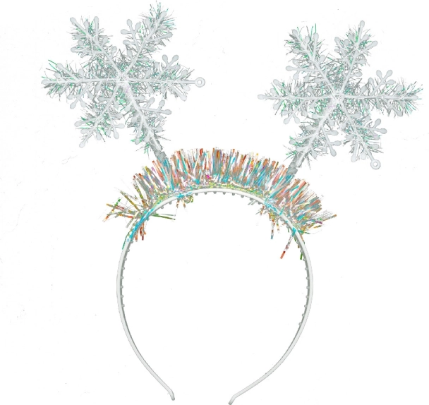 Bandeau avec Flocons de Neige