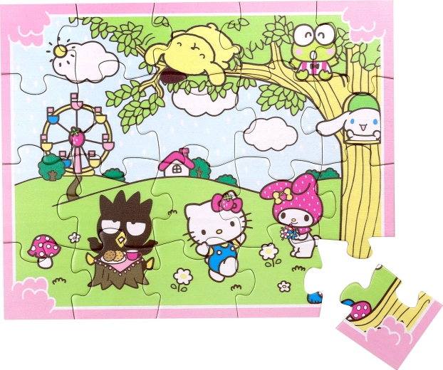 Puzzle en bois Hello Kitty – 20 pièces