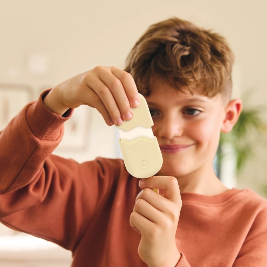Plastique résistant et taille adaptée à la main de l’enfant