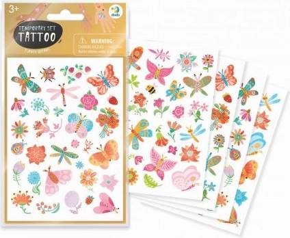 Kits de tatouages Papillons et fleurs