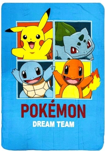 Couverture polaire Pokémon 100 × 140 cm