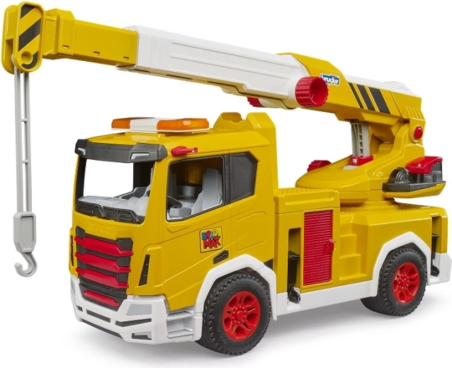 Bruder Roadmax grue jaune pour enfants